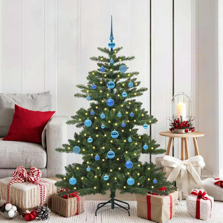 Vidaxx künstlicher klappbarer Weihnachtsbaum grün 150 cm PVC und Stahl