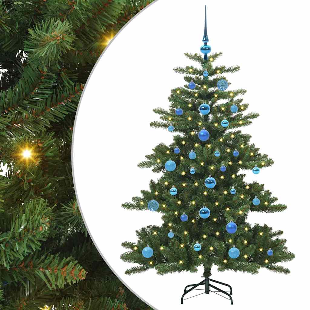 Vidaxx künstlicher klappbarer Weihnachtsbaum grün 150 cm PVC und Stahl