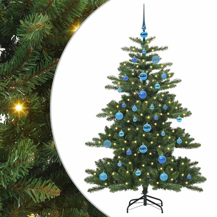 Vidaxx künstlicher klappbarer Weihnachtsbaum grün 150 cm PVC und Stahl