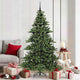 Vidaxx künstlicher klappbarer Weihnachtsbaum grün 180 cm PVC und Stahl