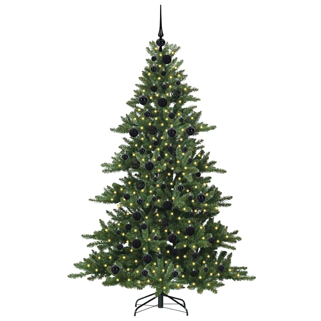 Vidaxx künstlicher klappbarer Weihnachtsbaum grün 180 cm PVC und Stahl