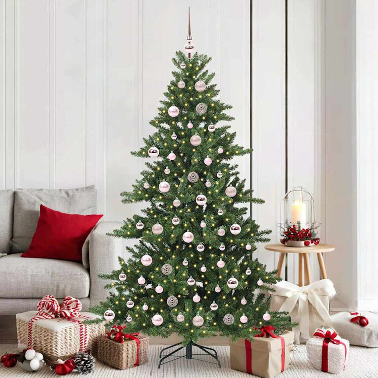 Vidaxx künstlicher klappbarer Weihnachtsbaum grün 180 cm PVC und Stahl