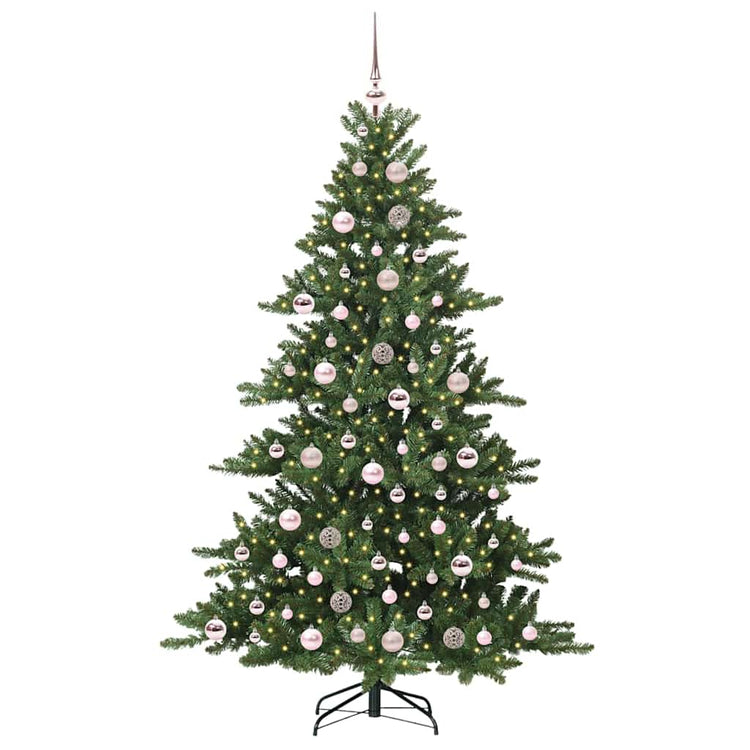 Vidaxx künstlicher klappbarer Weihnachtsbaum grün 180 cm PVC und Stahl