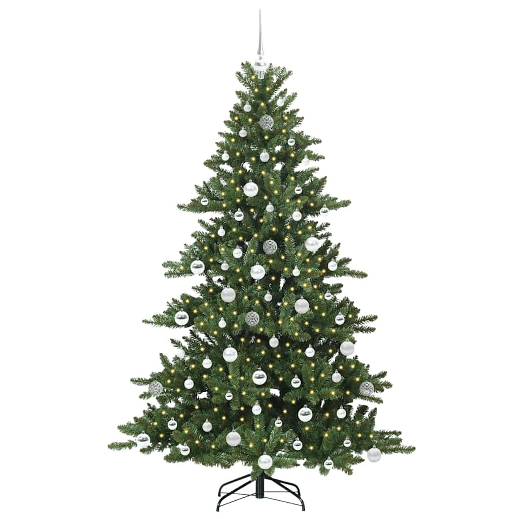 Vidaxx künstlicher klappbarer Weihnachtsbaum grün 180 cm PVC und Stahl