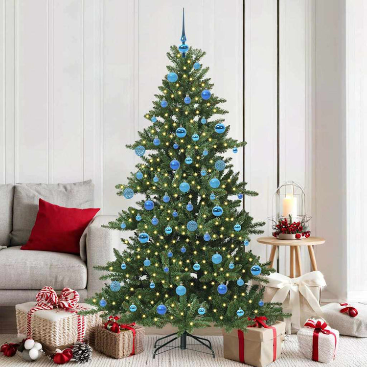 Vidaxx künstlicher klappbarer Weihnachtsbaum grün 180 cm PVC und Stahl