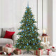 Vidaxx künstlicher klappbarer Weihnachtsbaum grün 180 cm PVC und Stahl