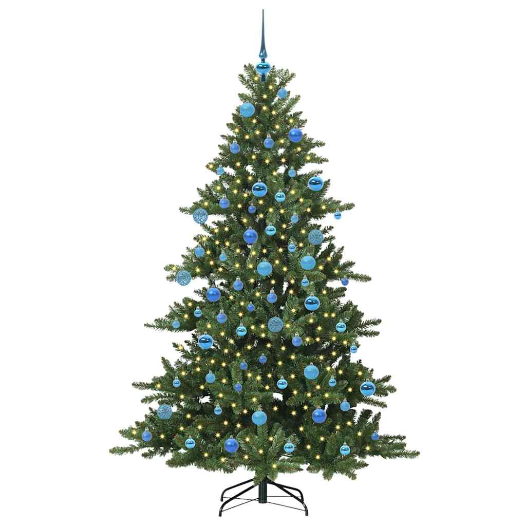 Vidaxx künstlicher klappbarer Weihnachtsbaum grün 180 cm PVC und Stahl