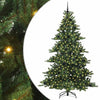 Vidaxx künstlicher klappbarer Weihnachtsbaum grün 210 cm PVC und Stahl