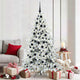 Vidaxx künstlicher klappbarer Weihnachtsbaum weiß 180 cm PVC und Stahl