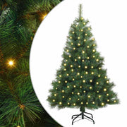 Vidaxx Künstlicher Weihnachtsbaum mit 150 LEDs mit standardmäßigem grünem 120 cm PE und PVC - afbeelding 2