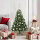 Vidaxx Künstlicher Weihnachtsbaum mit 150 LEDs mit standardmäßigem grünem 120 cm PE und PVC