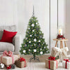 Vidaxx Künstlicher Weihnachtsbaum mit 150 LEDs mit standardmäßigem grünem 120 cm PE und PVC