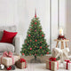 Vidaxx Künstlicher Weihnachtsbaum mit 150 LEDs mit standardmäßigem grünem 120 cm PE und PVC