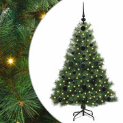 Vidaxx Künstlicher Weihnachtsbaum mit 150 LEDs mit standardmäßigem grünem 120 cm PE und PVC - afbeelding 2
