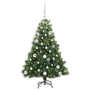 Vidaxx Künstlicher Weihnachtsbaum mit 150 LEDs mit standardmäßigem grünem 120 cm PE und PVC - afbeelding 3