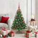 Vidaxx Künstlicher Weihnachtsbaum mit 150 LEDs mit standardmäßigem grünem 120 cm PE und PVC