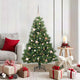 Vidaxx Künstlicher Weihnachtsbaum mit 150 LEDs mit standardmäßigem grünem 150 cm PE und PVC