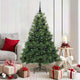 Vidaxx Künstlicher Weihnachtsbaum mit 150 LEDs mit standardmäßigem grünem 150 cm PE und PVC