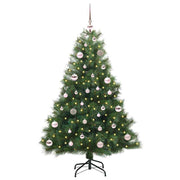 Vidaxx Künstlicher Weihnachtsbaum mit 150 LEDs mit standardmäßigem grünem 150 cm PE und PVC - afbeelding 3