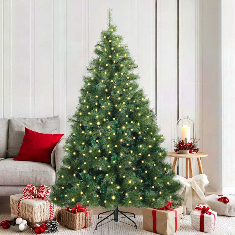 Künstlicher Weihnachtsbaum von Vidaxx mit 300 LEDs mit standardmäßigem grünem 180 cm PE und PVC