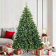 Künstlicher Weihnachtsbaum von Vidaxx mit 300 LEDs mit standardmäßigem grünem 180 cm PE und PVC