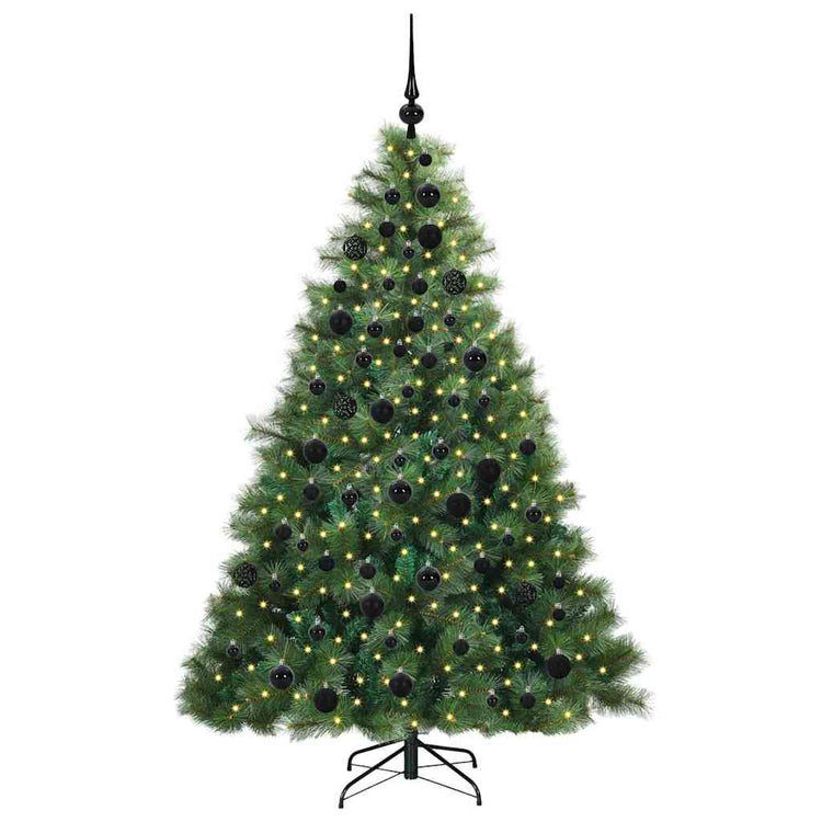 Künstlicher Weihnachtsbaum von Vidaxx mit 300 LEDs mit standardmäßigem grünem 180 cm PE und PVC