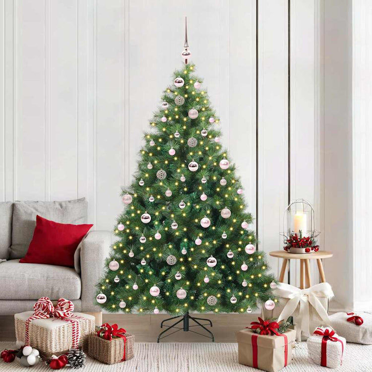 Künstlicher Weihnachtsbaum von Vidaxx mit 300 LEDs mit standardmäßigem grünem 180 cm PE und PVC
