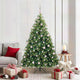 Künstlicher Weihnachtsbaum von Vidaxx mit 300 LEDs mit standardmäßigem grünem 180 cm PE und PVC