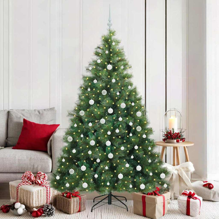 Künstlicher Weihnachtsbaum von Vidaxx mit 300 LEDs mit standardmäßigem grünem 180 cm PE und PVC