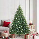 Künstlicher Weihnachtsbaum von Vidaxx mit 300 LEDs mit standardmäßigem grünem 180 cm PE und PVC