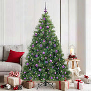 Künstlicher Weihnachtsbaum von Vidaxx mit 300 LEDs mit standardmäßigem grünem 180 cm PE und PVC - afbeelding 1