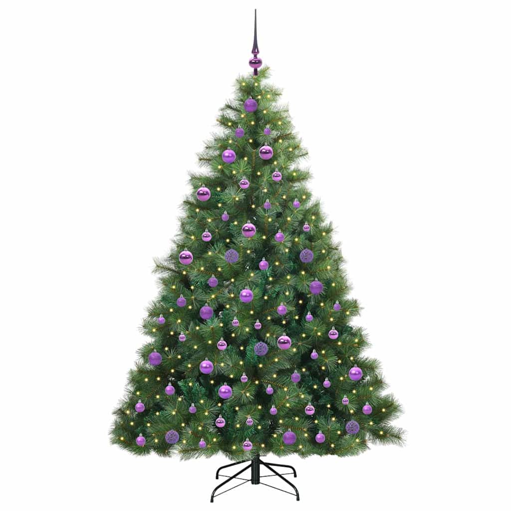 Künstlicher Weihnachtsbaum von Vidaxx mit 300 LEDs mit standardmäßigem grünem 180 cm PE und PVC
