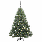Vidaxx Künstlicher Weihnachtsbaum mit 150 LEDs mit standardmäßigem grünem 150 cm PE und PVC - afbeelding 3