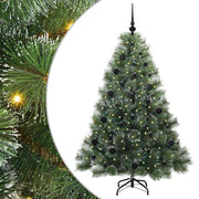Vidaxx Künstlicher Weihnachtsbaum mit 150 LEDs mit standardmäßigem grünem 150 cm PE und PVC - afbeelding 2