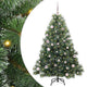 Vidaxx Künstlicher Weihnachtsbaum mit 150 LEDs mit standardmäßigem grünem 150 cm PE und PVC