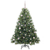 Vidaxx Künstlicher Weihnachtsbaum mit 150 LEDs mit standardmäßigem grünem 150 cm PE und PVC