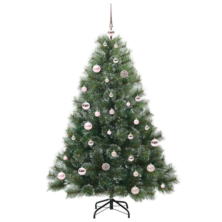 Vidaxx Künstlicher Weihnachtsbaum mit 150 LEDs mit standardmäßigem grünem 150 cm PE und PVC