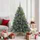 Vidaxx Künstlicher Weihnachtsbaum mit 150 LEDs mit standardmäßigem grünem 150 cm PE und PVC