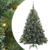Vidaxx Künstlicher Weihnachtsbaum mit 150 LEDs mit standardmäßigem grünem 150 cm PE und PVC