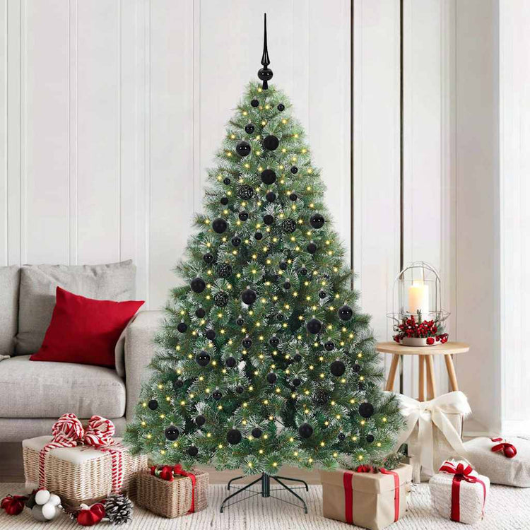 Künstlicher Weihnachtsbaum von Vidaxx mit 300 LEDs mit standardmäßigem grünem 180 cm PE und PVC