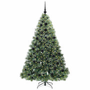 Künstlicher Weihnachtsbaum von Vidaxx mit 300 LEDs mit standardmäßigem grünem 180 cm PE und PVC - afbeelding 3