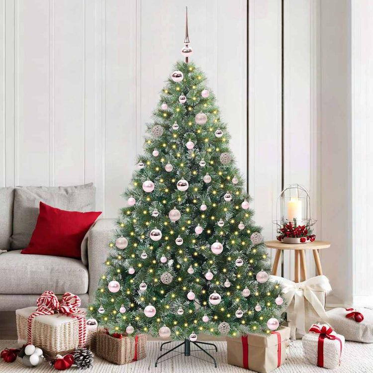 Künstlicher Weihnachtsbaum von Vidaxx mit 300 LEDs mit standardmäßigem grünem 180 cm PE und PVC