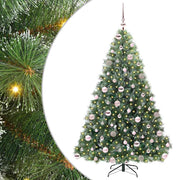 Künstlicher Weihnachtsbaum von Vidaxx mit 300 LEDs mit standardmäßigem grünem 180 cm PE und PVC - afbeelding 2