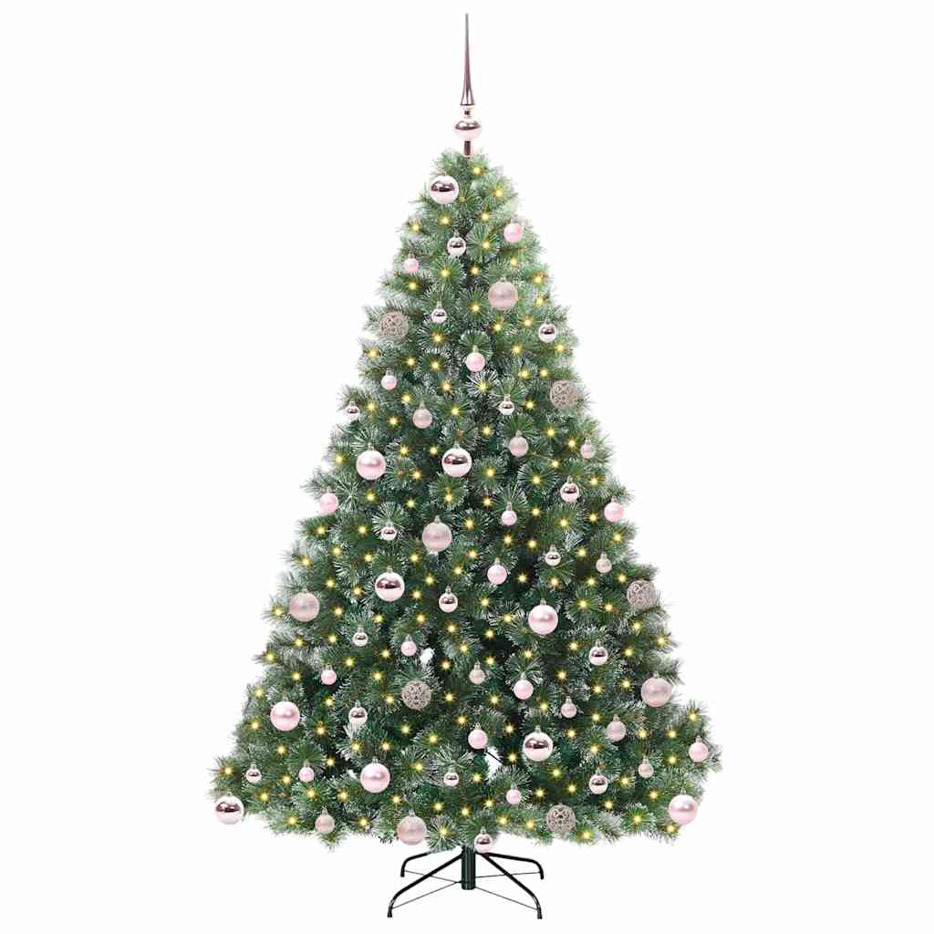 Künstlicher Weihnachtsbaum von Vidaxx mit 300 LEDs mit standardmäßigem grünem 180 cm PE und PVC