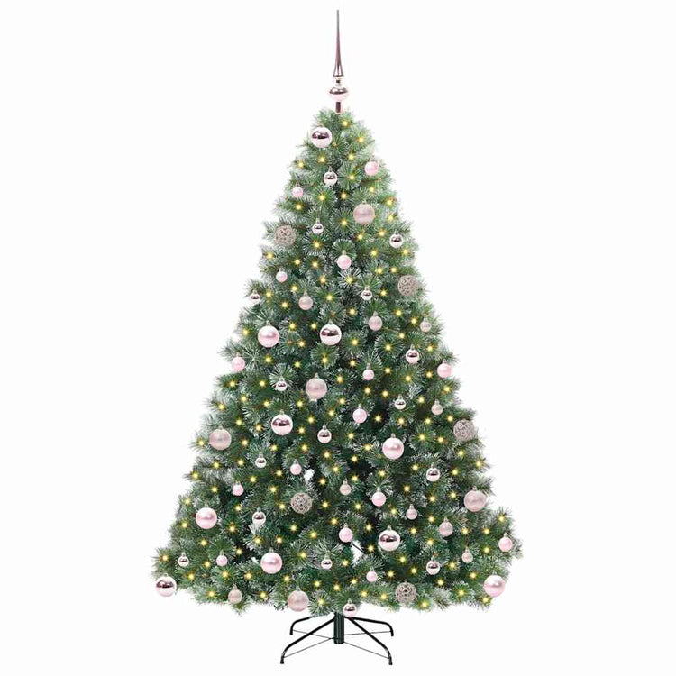 Künstlicher Weihnachtsbaum von Vidaxx mit 300 LEDs mit standardmäßigem grünem 180 cm PE und PVC
