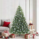 Künstlicher Weihnachtsbaum von Vidaxx mit 300 LEDs mit standardmäßigem grünem 180 cm PE und PVC