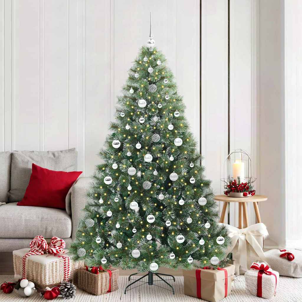 Künstlicher Weihnachtsbaum von Vidaxx mit 300 LEDs mit standardmäßigem grünem 180 cm PE und PVC