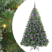 Künstlicher Weihnachtsbaum von Vidaxx mit 300 LEDs mit standardmäßigem grünem 180 cm PE und PVC - afbeelding 2