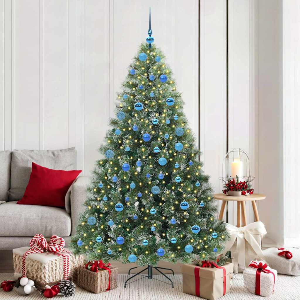 Künstlicher Weihnachtsbaum von Vidaxx mit 300 LEDs mit standardmäßigem grünem 180 cm PE und PVC