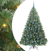 Künstlicher Weihnachtsbaum von Vidaxx mit 300 LEDs mit standardmäßigem grünem 180 cm PE und PVC - afbeelding 2